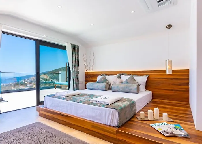 3 Bedroom Seaview With Private Indoor And Outdoor Pool Калкан