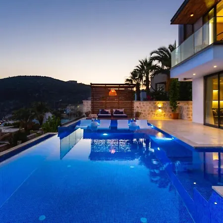 Villa 3 Bedroom Seaview With Private Indoor And Outdoor Pool Kalkan