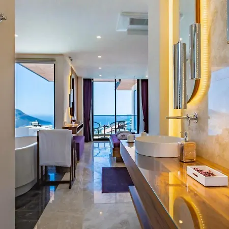 3 Bedroom Seaview With Private Indoor And Outdoor Pool * Kalkan